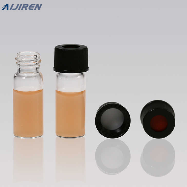 Different Shape OEM sample vials screw with ptfe liner pp cap